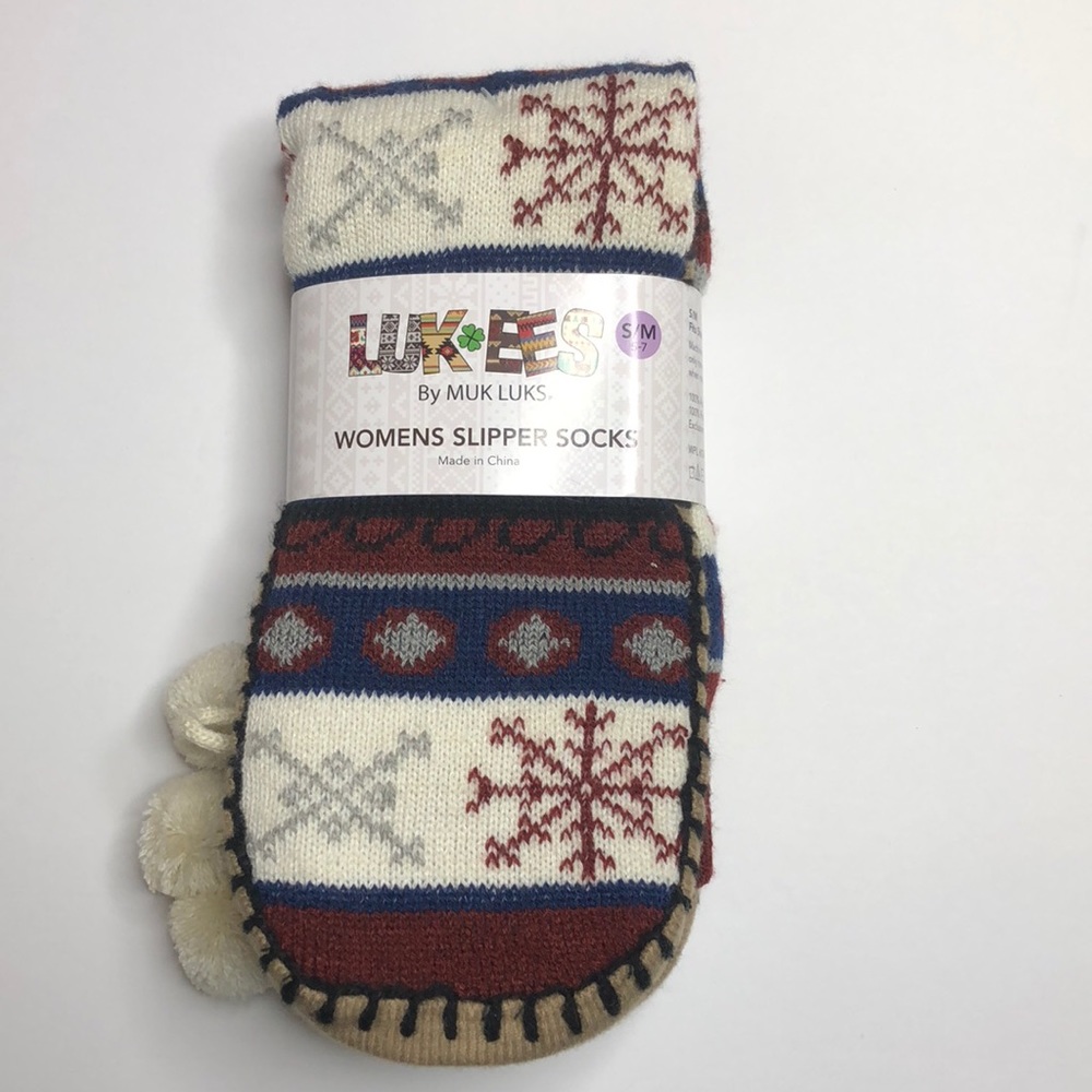 MUK LUKS women’s slipper socks